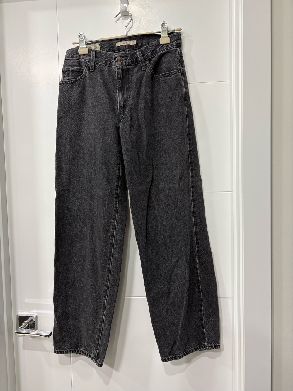Levi's Baggy Dad Black Denim Jeans